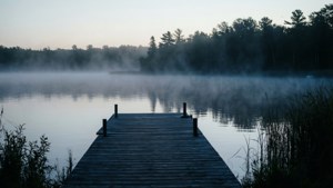 Foggy Lake Morning