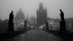 Foggy Mystery on Charles Bridge