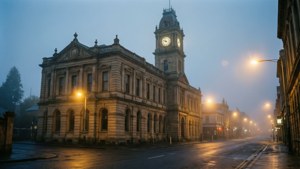 Foggy Post Office