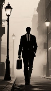Foggy Suit Noir