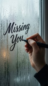Foggy Window Message