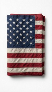 Folded Flag Neatly