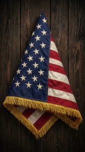 Folded Flag Triangle