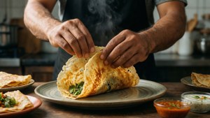 Folding the Dosa