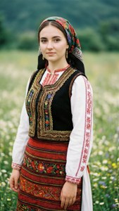 Folk Costume Beauty