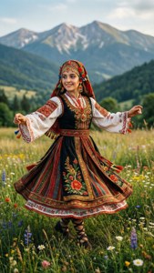 Folk Dance in Nature