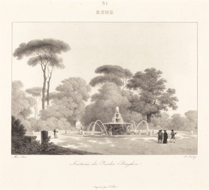 Fontaine de Jardin Borghese