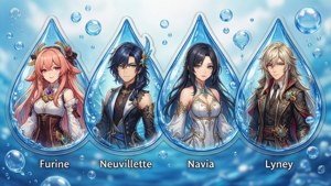 Fontaine Water Stickers