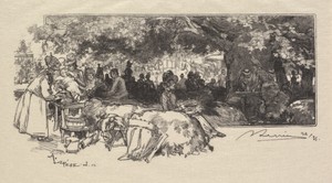 Fontainebleau Forest: Mother Pichard's Canteen (La Forêt de Fontainebleau: Cantine de la mère Pichard)
