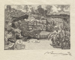 Fontainebleau Forest: Quarryman's Lodge (La Forêt de Fontainebleau: Une loge de carrier)