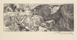 Fontainebleau Forest: Sandstone Quarry (La Forêt de Fontainebleau: La Carrièrre de Grès)