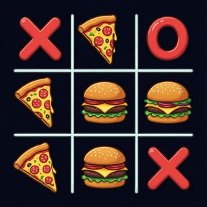 Food Tic Tac Toe