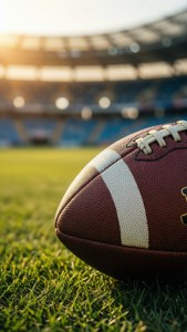 Football on Field