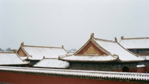 Forbidden City in Snow