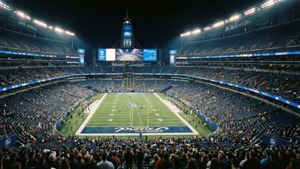 Ford Field Night Game