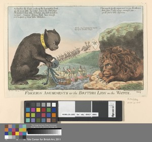 Foreign Amusements or the British Lion on the Watch