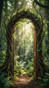 Forest Arch Door Frame