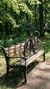 Forest Bench Bike Rack