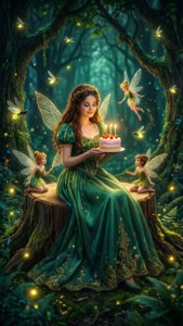 Forest Birthday Fairy