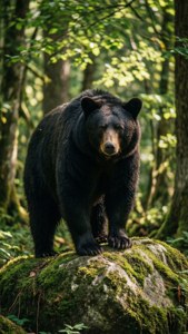 Forest Black Bear