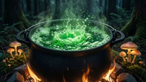 Forest Cauldron Night