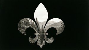 Forest Double Exposure Fleur