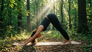 Forest Downward Dog