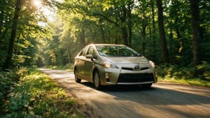 Forest Drive Prius