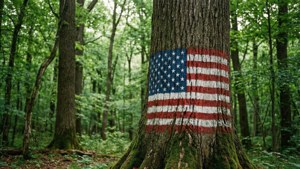 Forest Flag Tree