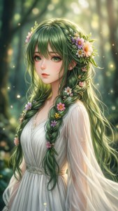 Forest Flower Braids