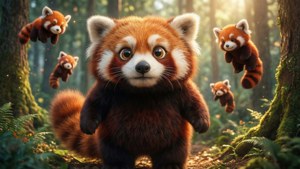 Forest Magic Red Panda