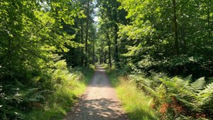 Forest Path in Summer