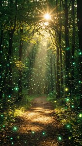 Forest Path Magical