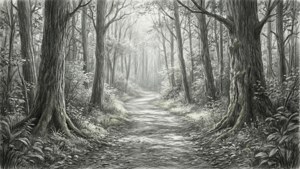 Forest Path Pencil