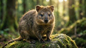 Forest Quokka Portrait