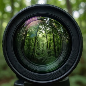 Forest Reflection Lens