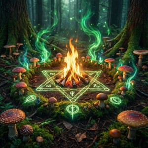 Forest Ritual Circle