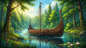 Forest River Viking Ship