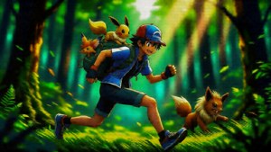 Forest Run with Pack