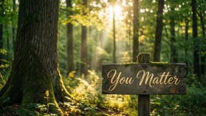 Forest Serenity You Matter