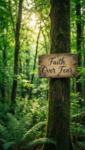 Forest Sign Faith