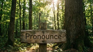 Forest Sign Pronounce