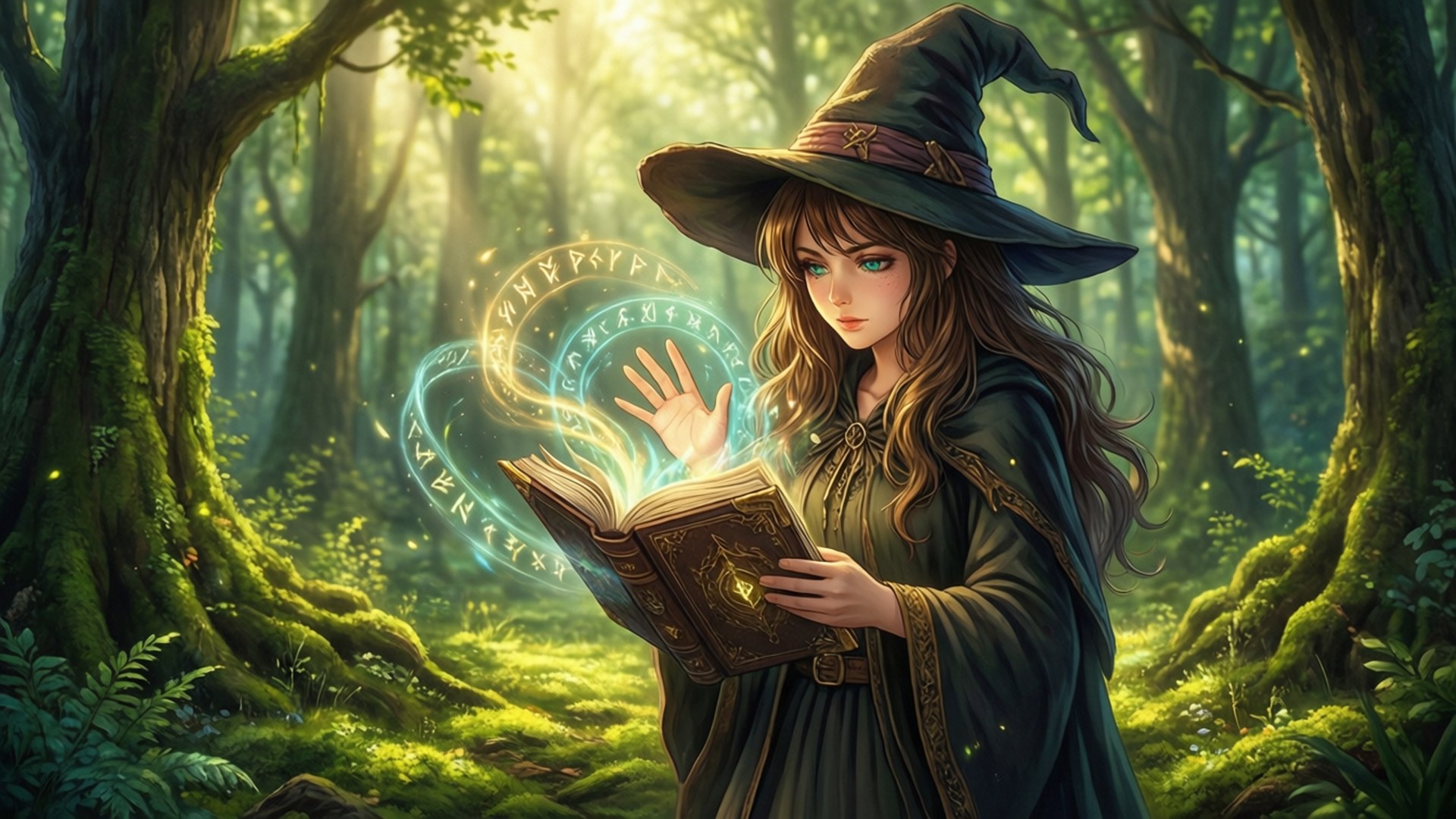 Forest Spell by Wallpapers.art Studio