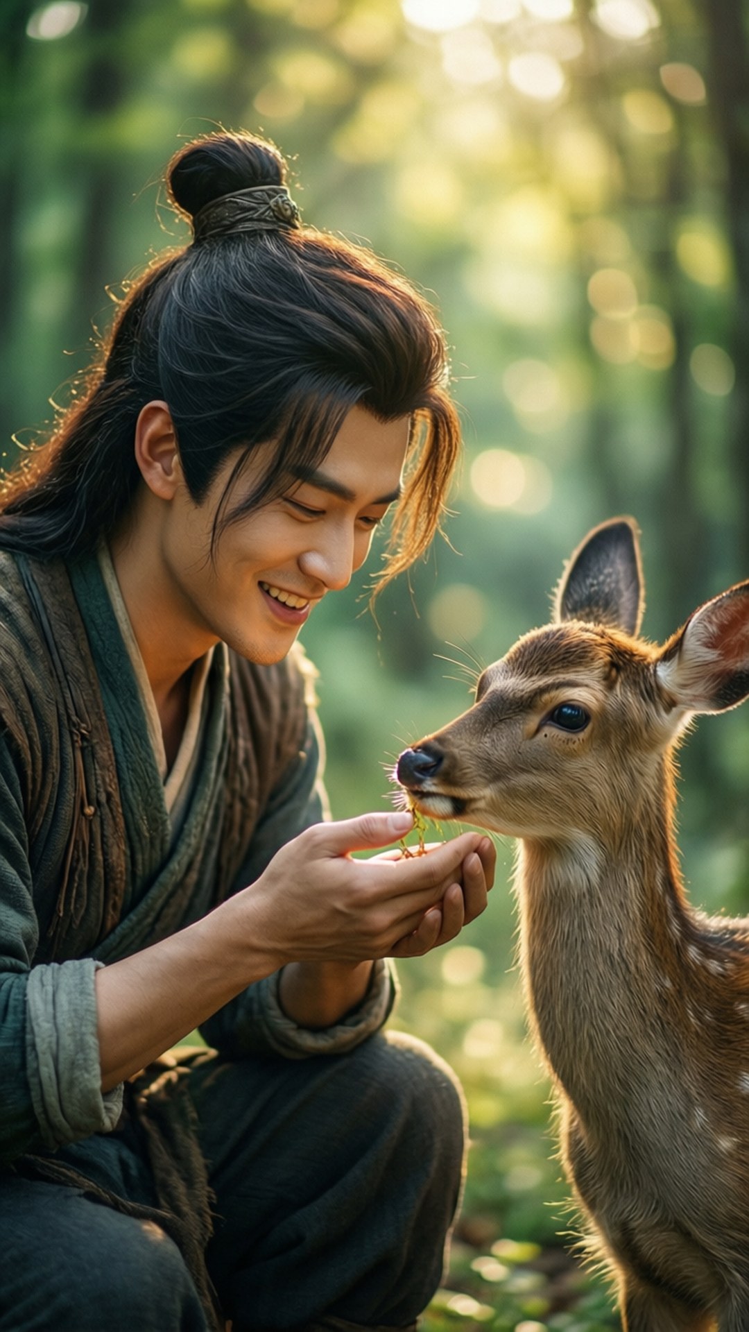 Forest Spirit Kindness by Wallpapers.art Studio