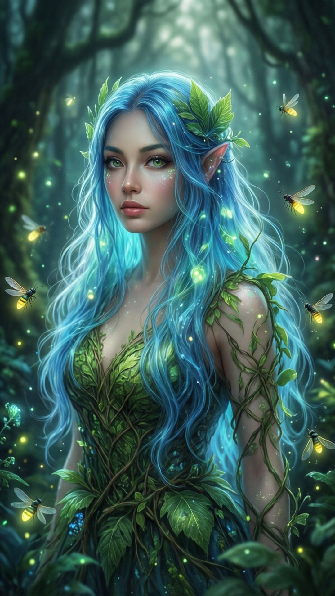 Forest Spirit Veil by Wallpapers.art Studio