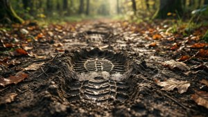 Forest Trail Boot Print
