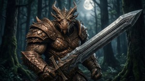 Forest Warrior Dragonborn