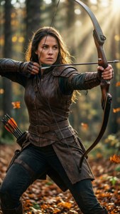 Forest Warrior Woman