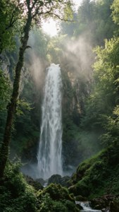 Forest Waterfall
