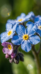 Forget-Me-Not Dewdrops